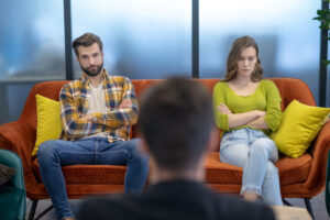 consulting a lawyer about the divorce