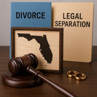 divorce, legal separation